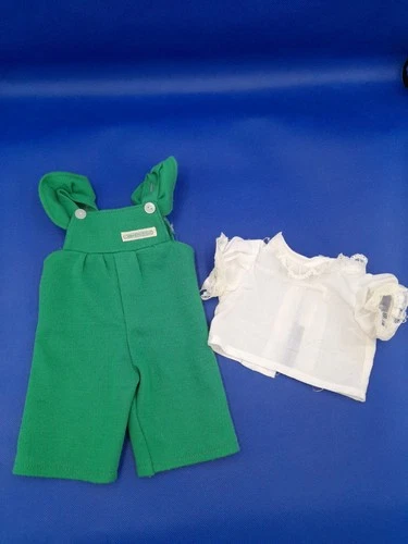 New ListingCabbage Patch Kids Jesmar Green Dungarees & Blouse 1980s Vintage