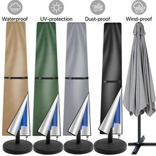 Patio Outdoor Umbrella Protective Canopy Parasol Cover fit 6' 8' 9' 11'FT Market