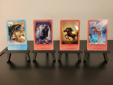 Bella Sara Foils: Pepper (Treasures); Hecate, Janus, and Nike (Ancient Lights)