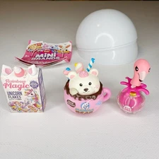 Zuru Mini Brands Kawaii Collectible Figures Bear Unicorn Flakes Flamingo