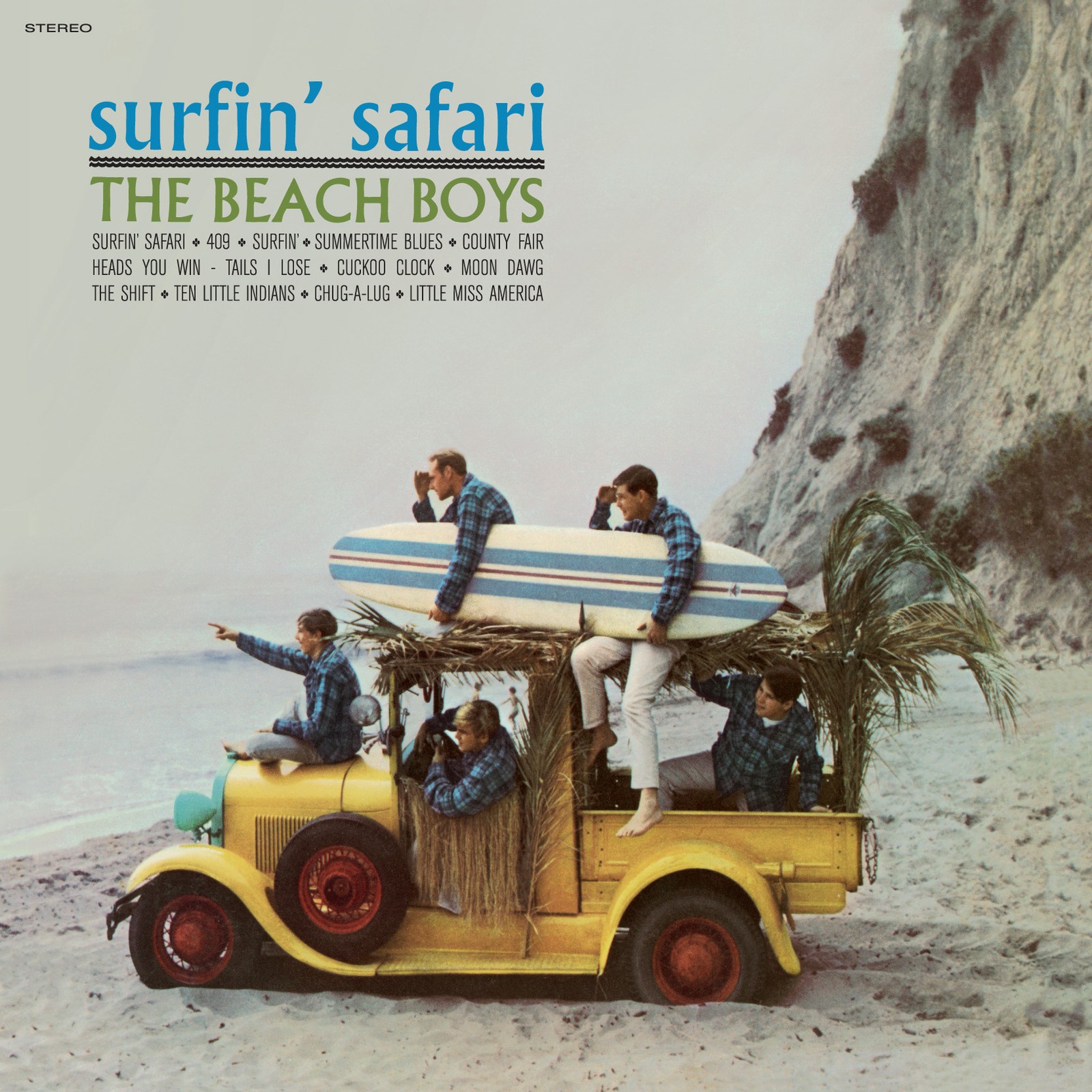The Beach Boys Surfin' Safari (+1 Bonus Track) (Vinyl) 12"" Album (Clear vinyl)