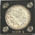 1880 S MORGAN Silver Dollar from Dad's estate of coins, comics, sports cards