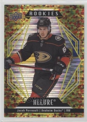 2022 Allure Rookies Gold Glitter Bomb 13/199 Jacob Perreault #133 Rookie RC 0zj0