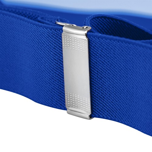 Buyless Fashion Suspenders for Men 48" Elastic Adjustable Straps 1 1/4" X Back - Picture 25 of 119