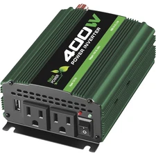 Nature Power Modified Sine Wave Power Inverter with Cables, 400 Continuous