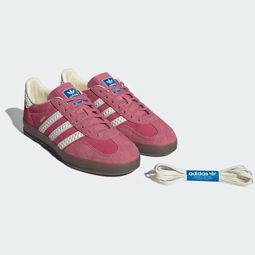 adidas GAZELLE INDOOR IF1809 Sneakers Pink Off White Unisex Men Women Japan - Picture 8 of 11