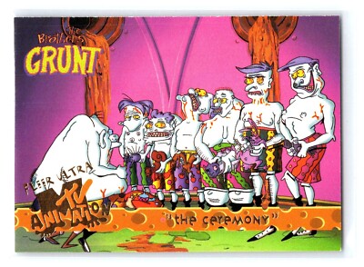 1995 Fleer Ultra MTV Animation The Brothers Grunt #86 