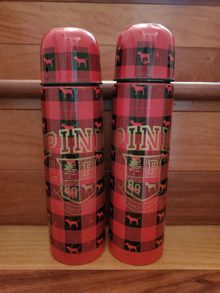 VICTORIA'S SECRET PINK & Other THERMOS WATER BOTTLES HOT COLD DISCONTINUED! PICK - Image 2 of 4
