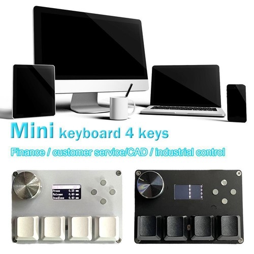 4 Keys Rapid Trigger Magnetic Linear Magnetic Switches Keyboard Screen' A0W A8H8 - Afbeelding 8 van 20