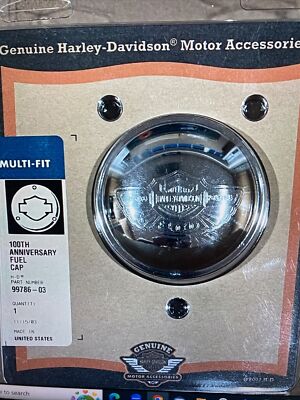 2003 Harley Davidson 100th Anniversary Fuel Cap 99786-03 - NOS | eBay