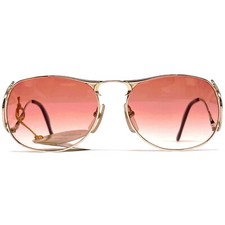 NOS Vintage COLANI 1055 Sunglasses - 80'S Germany - Large - ORIGINAL - Gold