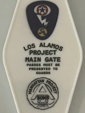 Oppenheimer Movie Los Alamos Inspired Keytag