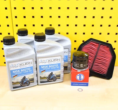 Ölwechsel Service Set Ölfilter Luftfilter Öl MSK 10w40 für: Yamaha FZ1 Fazer - Bild 1 von 2