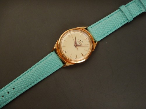 18 mm ECHT LEDER ARMBAND EIDECHSENFORM PASTELLBLAU GENÄHT SCHÖNE QUALITÄT - Bild 17 von 21