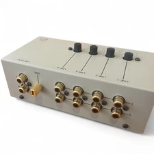 LUXMAN line selector "Gold-plated terminals" AS-4III