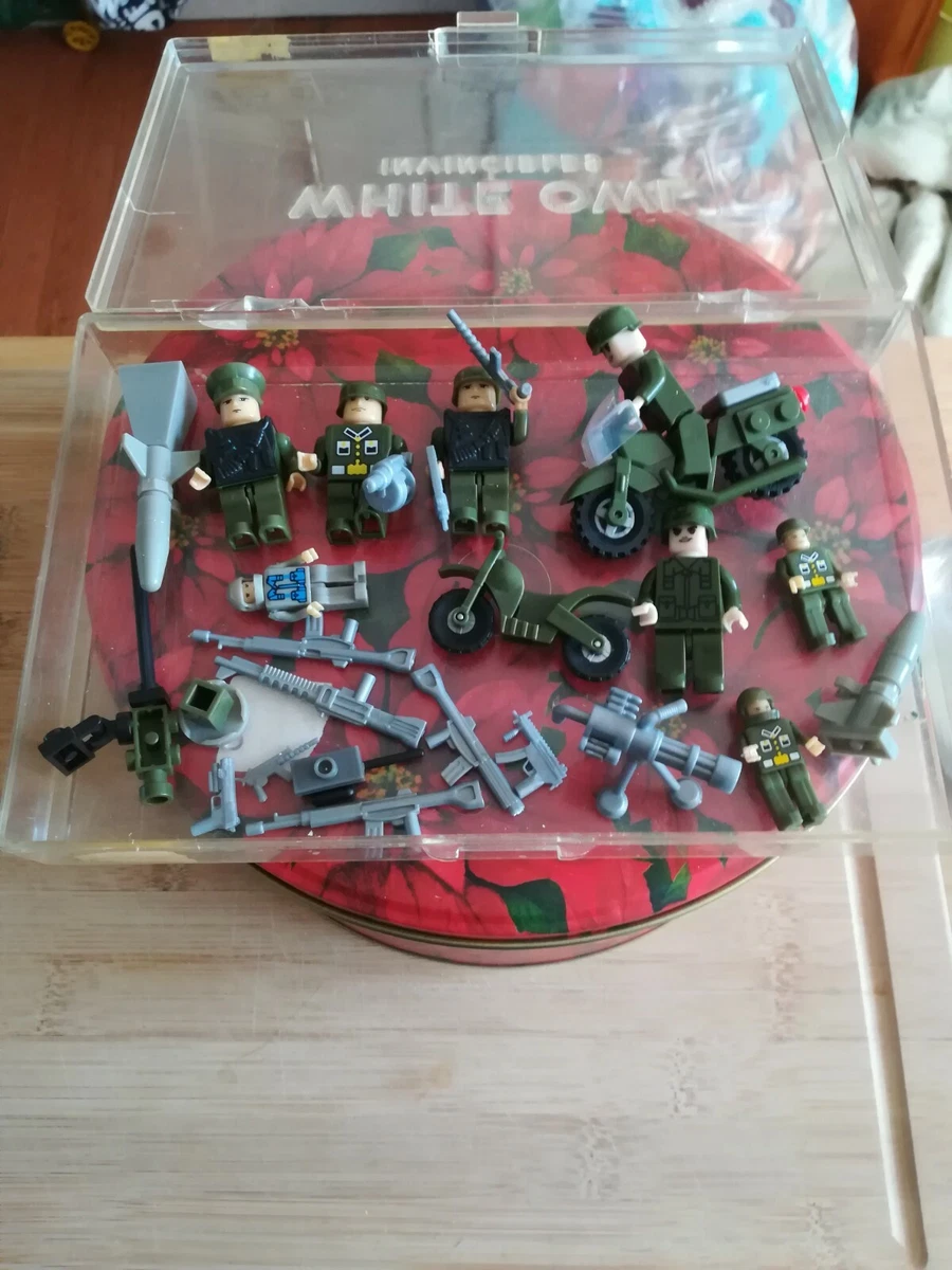 Lego Military Minifigures Lot