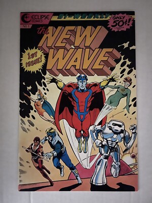 New Wave #1 - (1986) - Lee Weeks Cover - Eclipse Comics - FN/VF