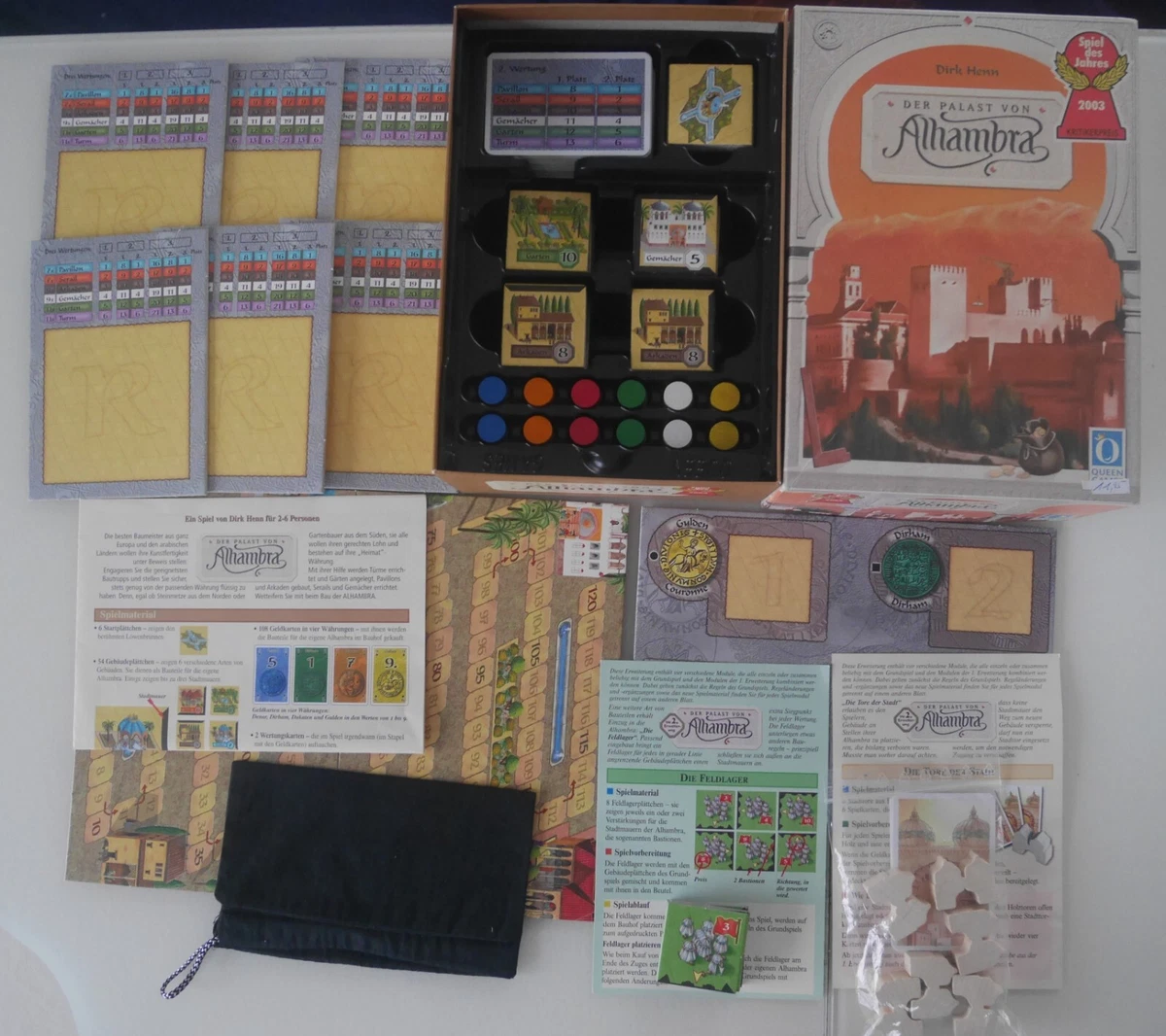 Alhambra (Gioco Dell'Anno 2003) - Gioco Da Tavolo In Tedesco Per 2-4 Giocatori, Dagli 8 Anni