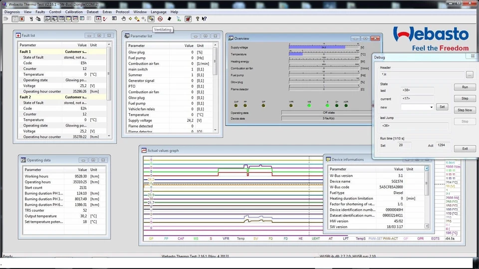 WEBASTO v3.0 DIAGNOSTIC INTERFACE USB Thermo Test E P Z C V EVO AIR TOP AIR - Image 3 of 4