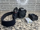 Nikon D3200 24.2Mp Digital Slr Camera Black (Body Only), Strap, Battery, Charger