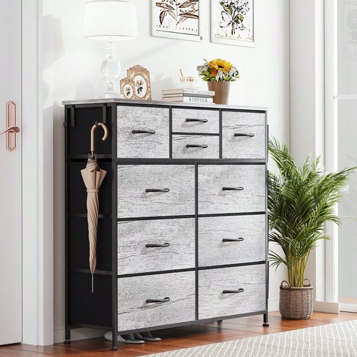 GIKPAL 10 Drawers Dresser For Bedroom, Chest Of Drawers -Lightning Deals - Picture 69 of 72