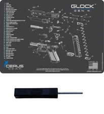 For GEN 4 GLOCK  BENCH MAT & Ghost Tool 17 19 20 21 22 23 26 27 34 35 36
