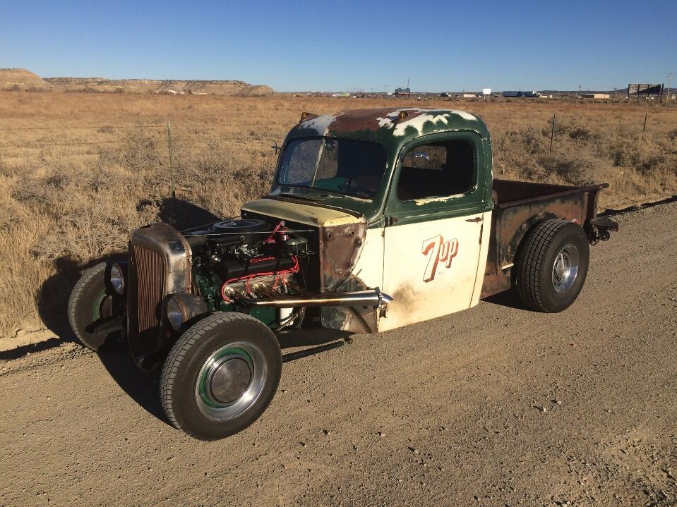 Bobber hot rod truck FRAME,rat rod no fenders,193546 Ford truck cabs eBay