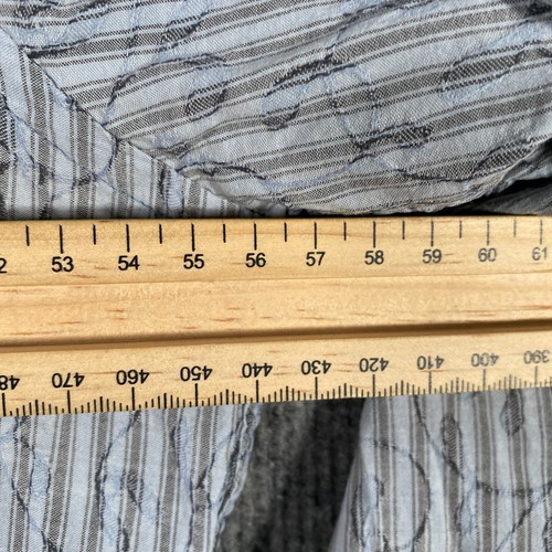 Rodd & Gunn Shirt Mens Medium Blue Grey Striped Button Up Collared Regular - Picture 7 of 11