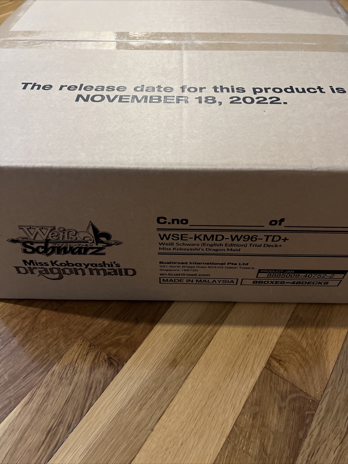 Weiss+Schwarz+Miss+Kobayashi%27s+Dragonmaid+Trial+Deck+Box+-+1+Pack for ...