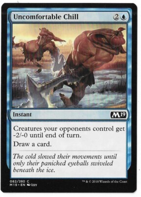 chill mtg card Creeping Chill