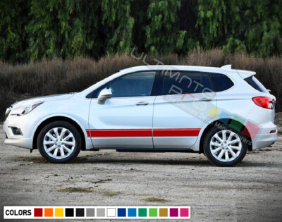 Aufkleber Streifen für Buick Envision 2016 2017 2018 Tieferlegung Kit Banner Seitentür SUV