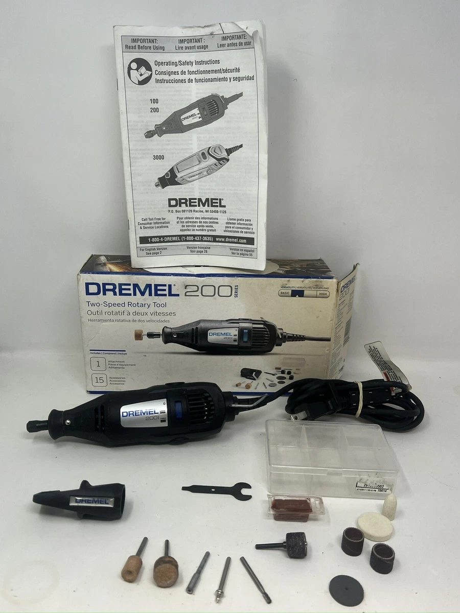 DREMEL Outil rotatif avec accessoires 200-1/15