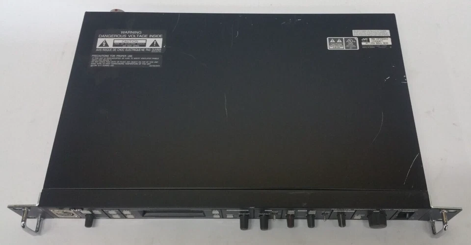 JVC REMOTE CONTROL UNIT RM-HP250 & MOHAWK ULTRA-FLEX COLOR CAMERA CABLE - Image 3 of 4