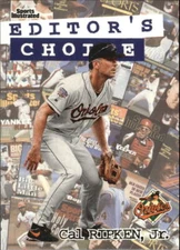 1998 Sports Illustrated Editor's Choice #EC7 Cal Ripken - NM-MT