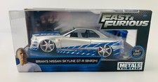Fast  Furious Brians Diecast Nissan Skyline GT-R BNR34 