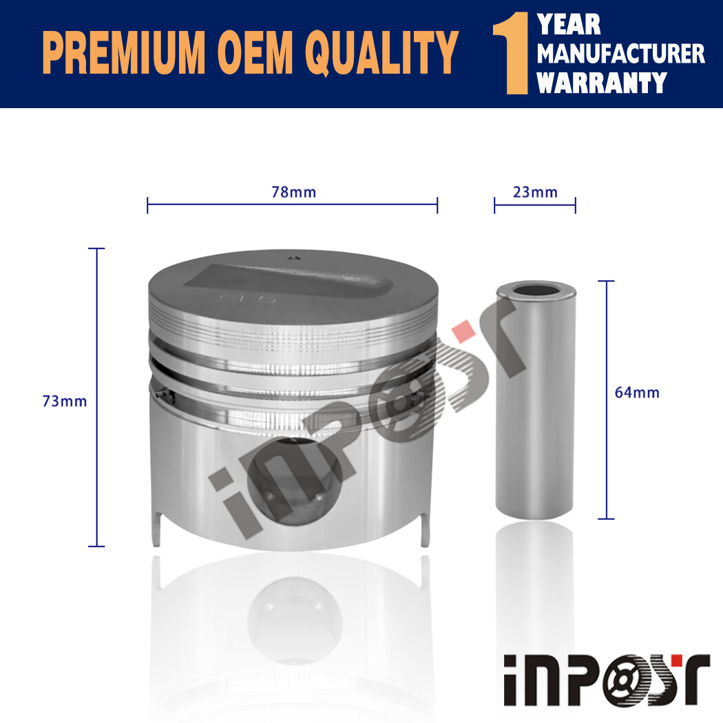 STD Overhaul Rebuild Kit S3L S3L2 For Mitsubishi engine Piston Bearing Repair