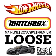 Hot Wheels Matchbox Exclusive Premium Mainline Car Culture LOOSE Lot