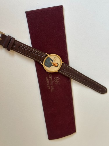 1970's Vintage Raymond Weil Watch Saddam Hussein Iraq Edition Men 32mm Authentic - Picture 4 of 18
