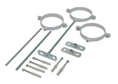 Vaillant verstellbare Abgasstützclips (3er Pack) 100 mm 303935 Neu in OVP
