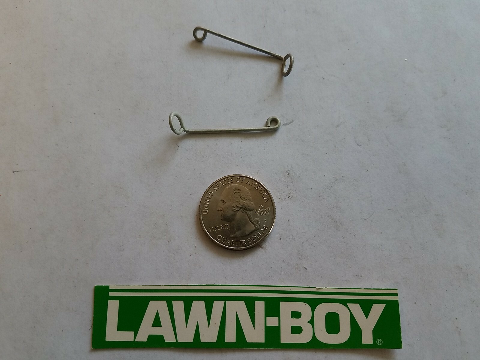 (2) NOS OMC Lawn-Boy Mower Carburetor Choke Links. Part 603715