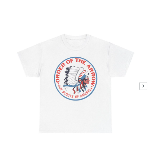 The Order of the Arrow Boy Scouts of America Scout Oath E. Urner Goodman T-Shirt - Picture 1 of 3