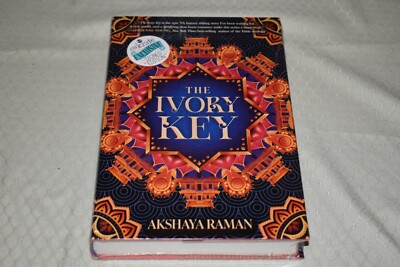The Ivory Key by Akshaya Raman (Owlcrate Edition, signed, sealed/new)