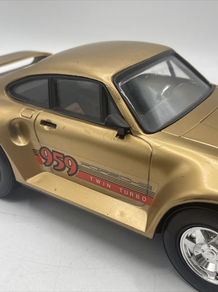 Coche de radiocontrol Toy State Porsche 959 1988 de colección radiocontrolado doble turbo Foto 4 de 4