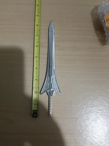 Vintage 1994 MMPR Bandai Power Rangers Megazord Accessory Chrome Sword ORGINAL!