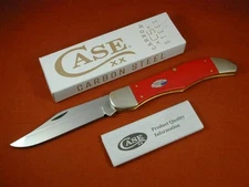 CASE XX AMERICAN WORKMAN RED SYNTHETIC FOLDING HUNTER KNIFE 73928 NIB 4165CS