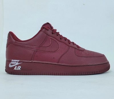 Size 11.5 - Nike Air Force 1 '07 LV8 - AJ7280-600 Red Leather (2018)