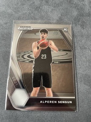 2021 Panini Prizm Draft Picks Alperen Sengun RC #42