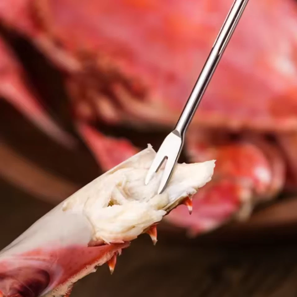 Lobster Crackers and Picks Set, 10-Piece Crab Leg Cracker Tools - Image 2 of 4