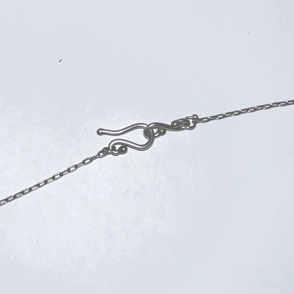 Collar Aguamarina DIEZ MIL COSAS Plata Lisa Lágrima Cascada Racimo Foto 2 de 4