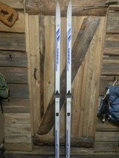 Erik LT-2000 Nordic Cross-Country Skis 210cm White Blue with Bindings